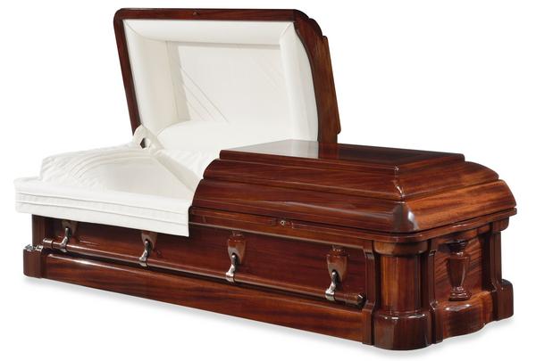 Paramount Half Couch Wood Casket